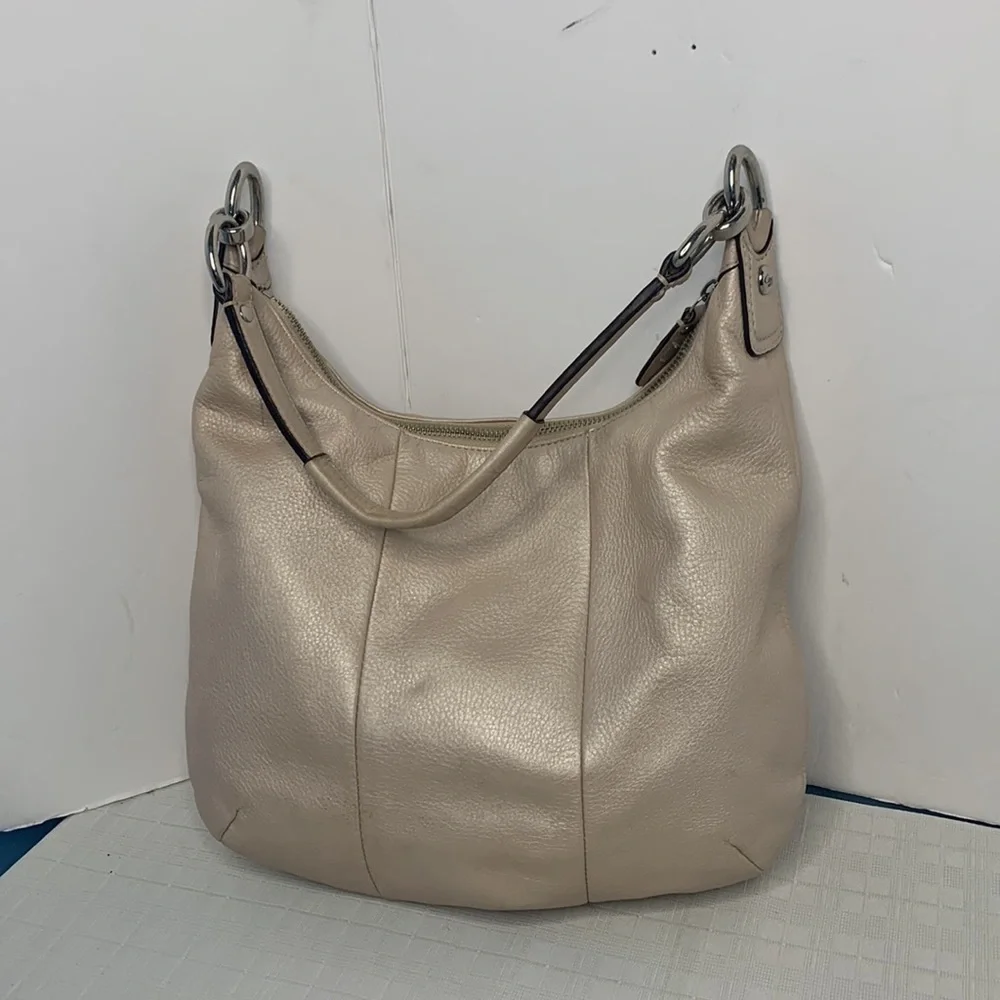 KRISTIN LEATHER HOBO (COACH F22306) - Picture 4 of 12